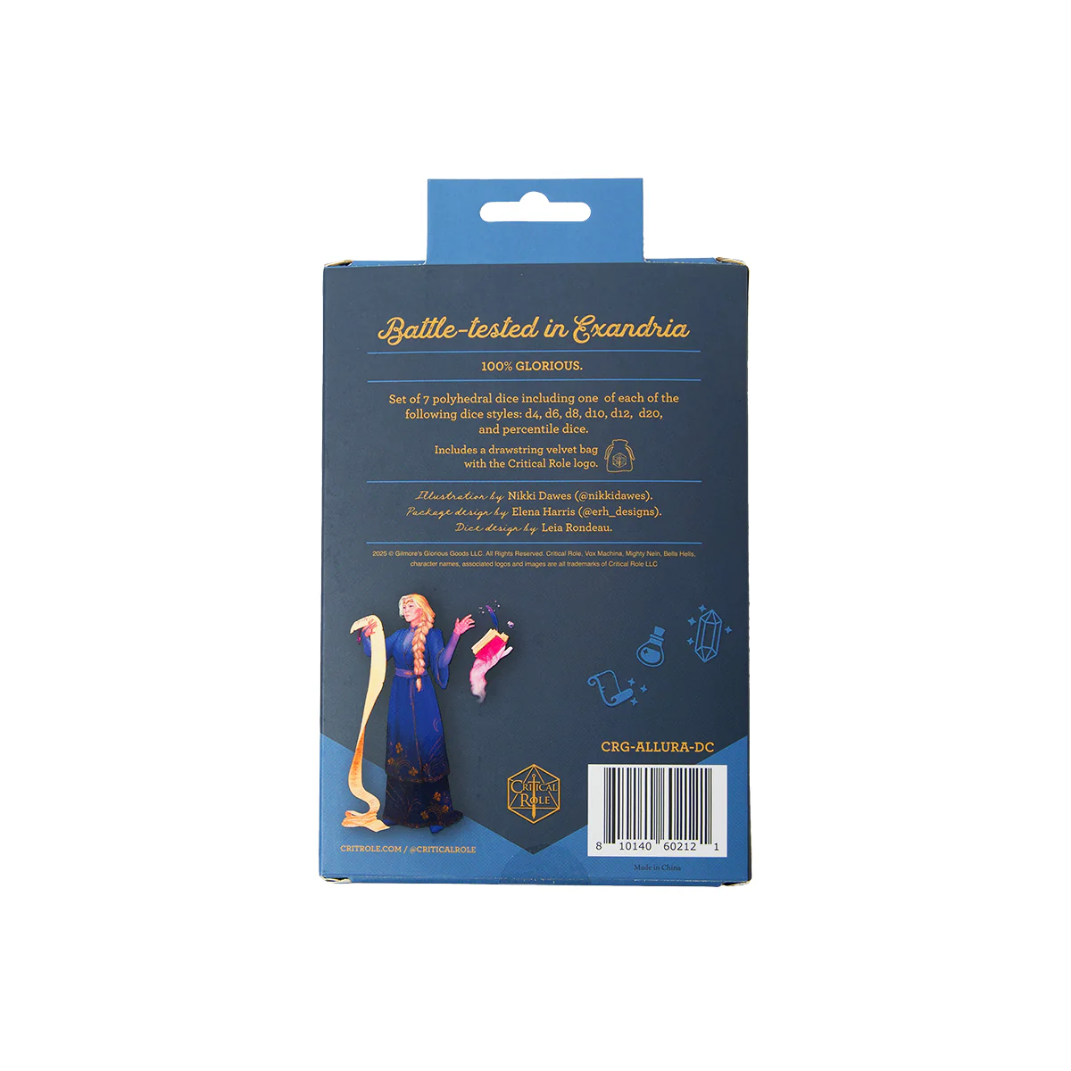 Allura Vysoren Dice Set - Image 7