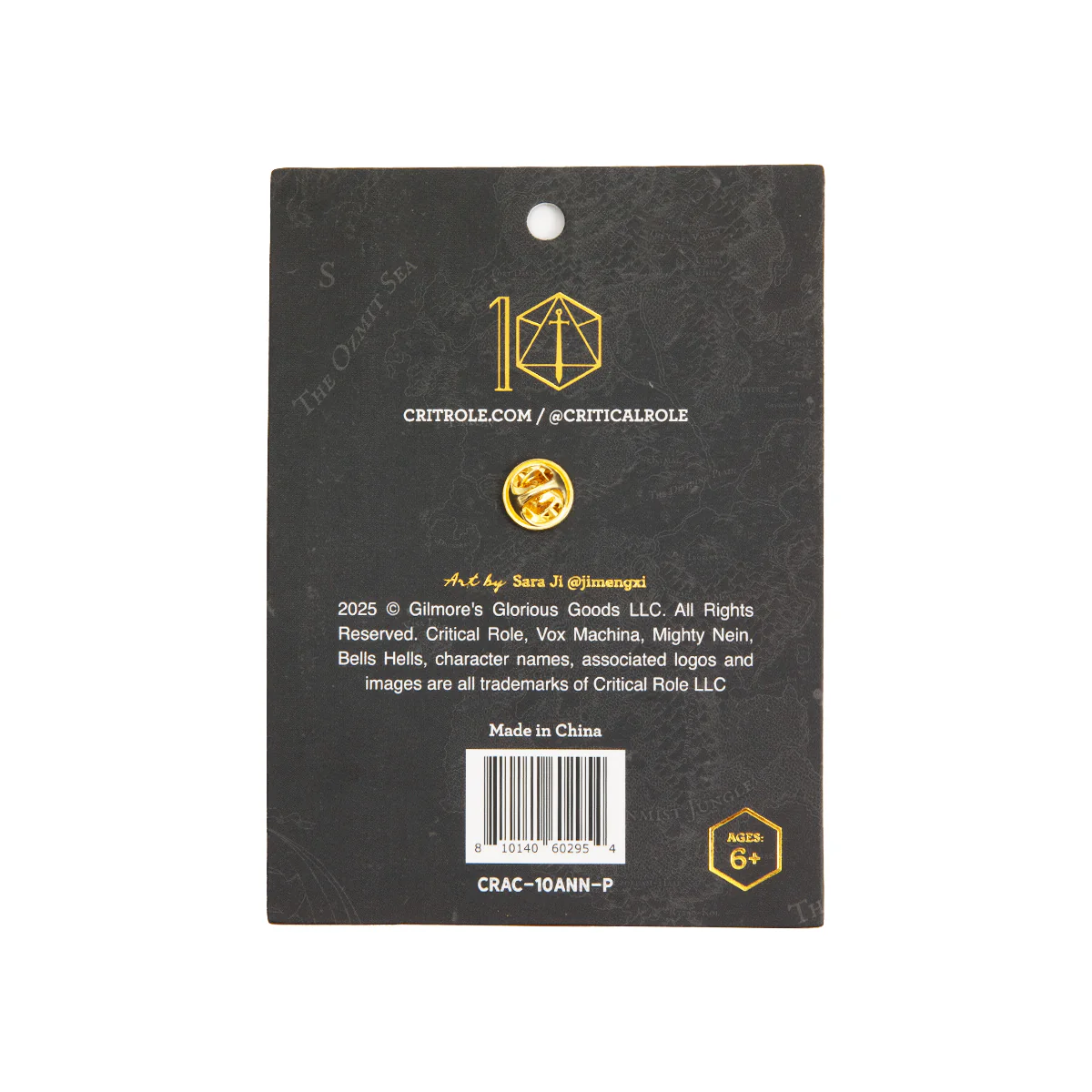 Critical Role 10 Year Anniversary Enamel Pin - Image 4