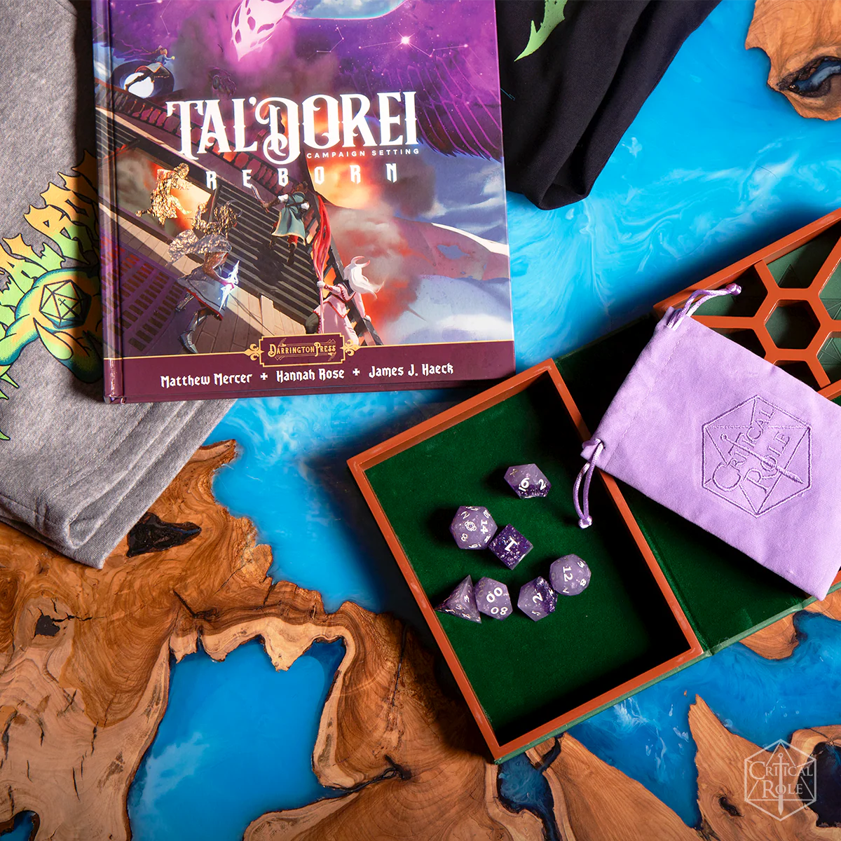 Critical Role Champion Dice Set: Essek Thelyss - Image 4
