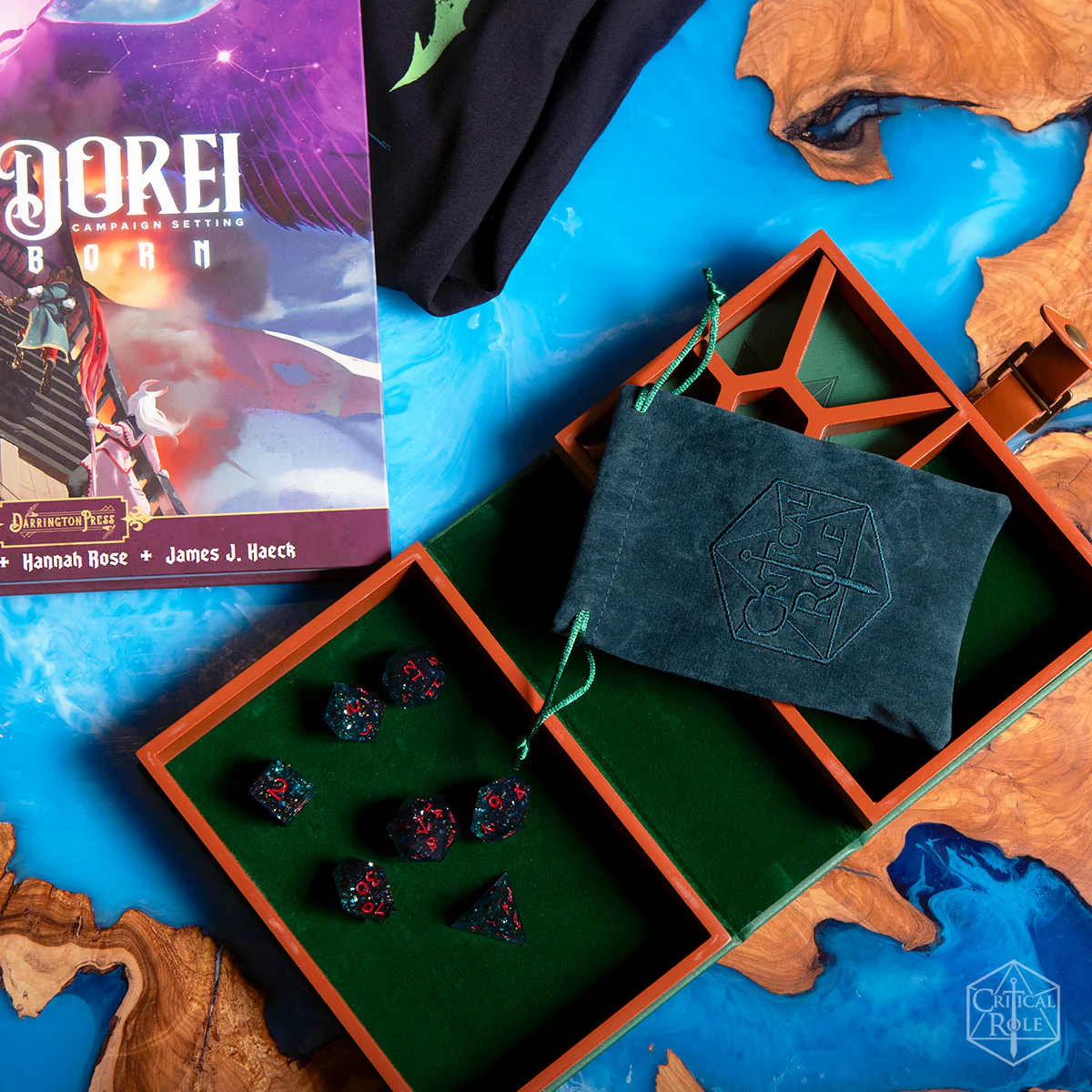 Critical Role Champion Dice Set: Fjord Stone - Image 4