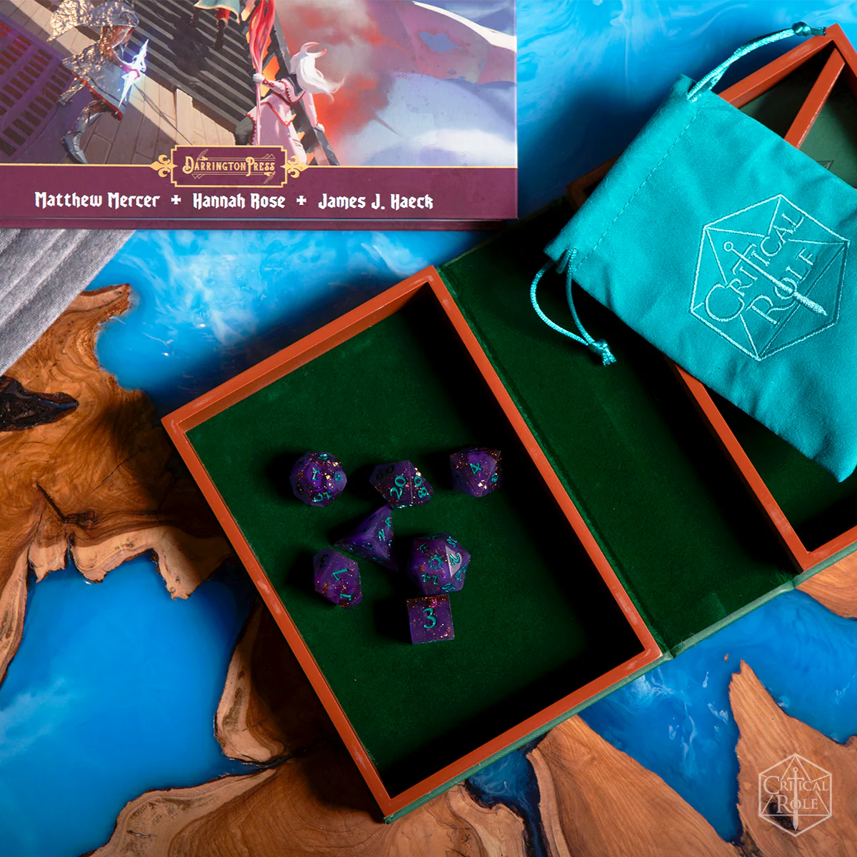 Critical Role Champion Dice Set: Mollymauk Tealeaf - Image 4
