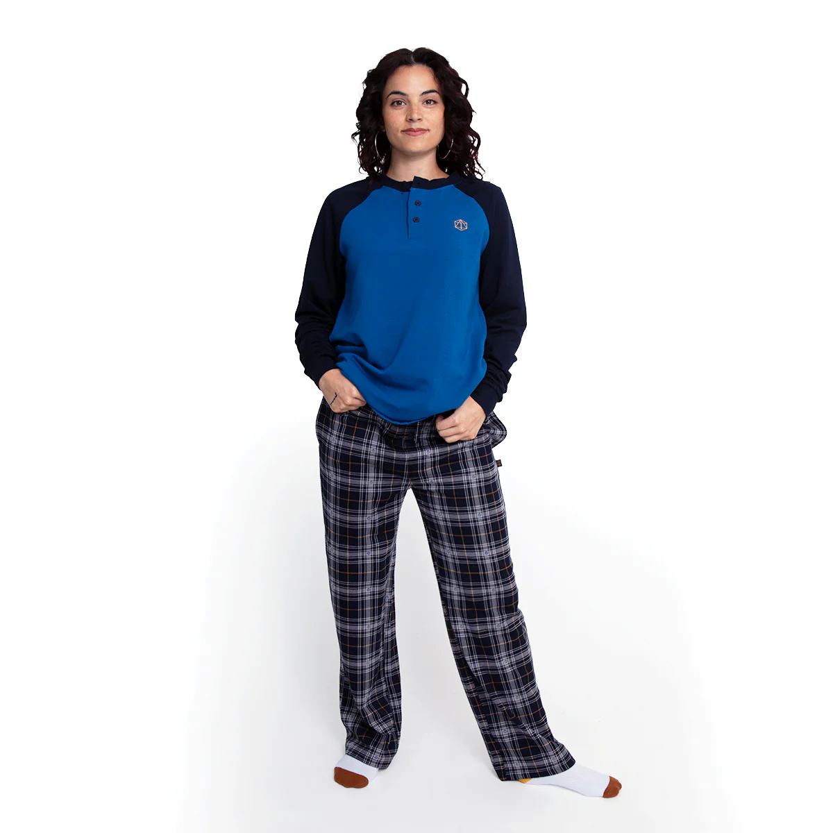 Critical Role Plaid Pajama Lounge Set - Image 3