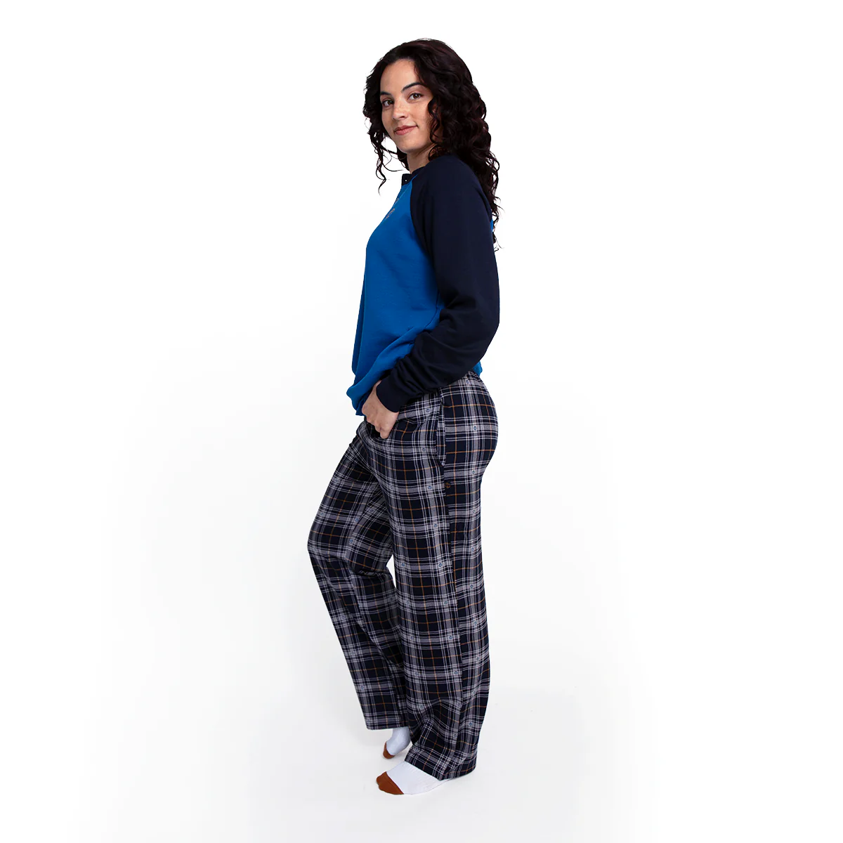 Critical Role Plaid Pajama Lounge Set - Image 5