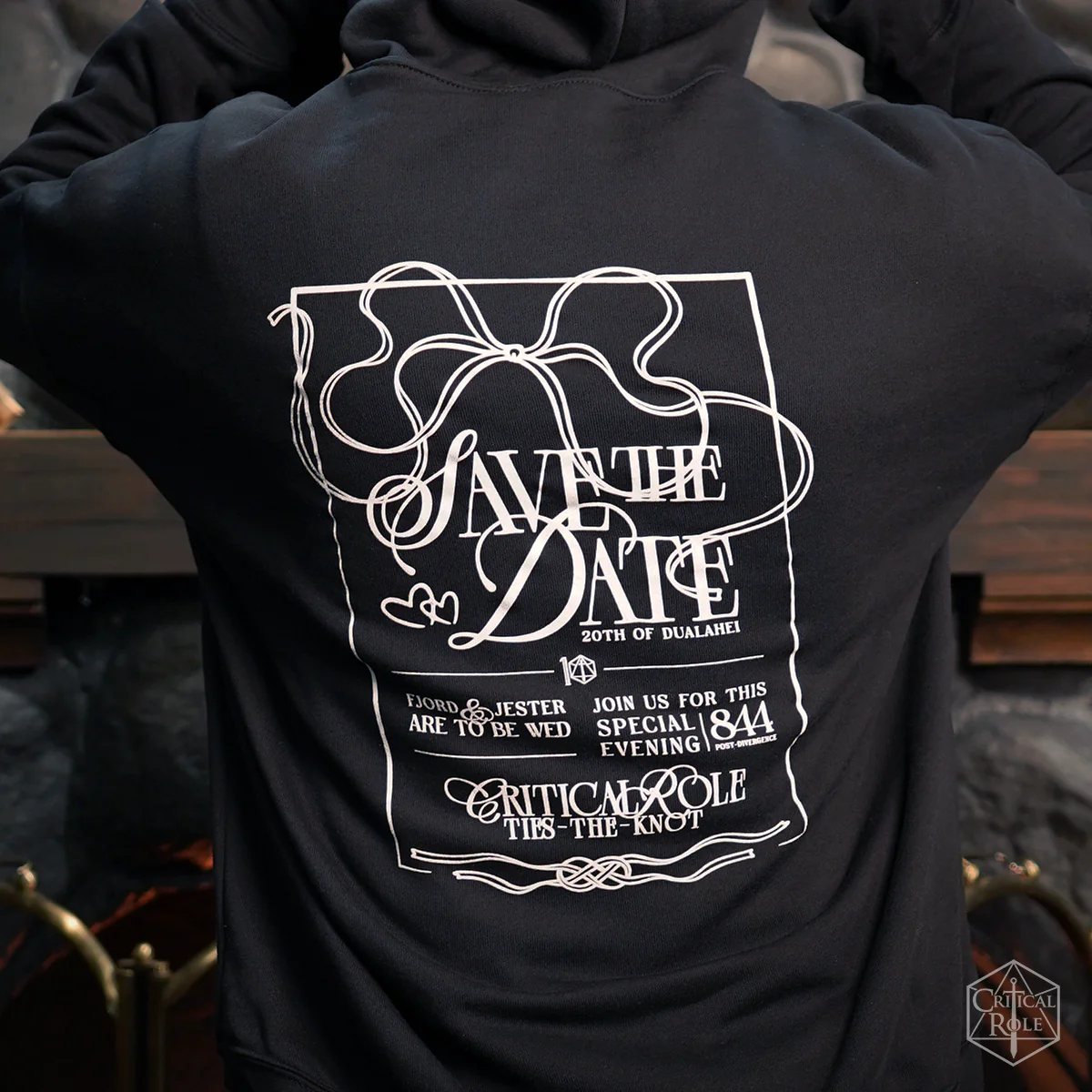Critical Role Save-the-Date Pullover Hoodie - Image 7