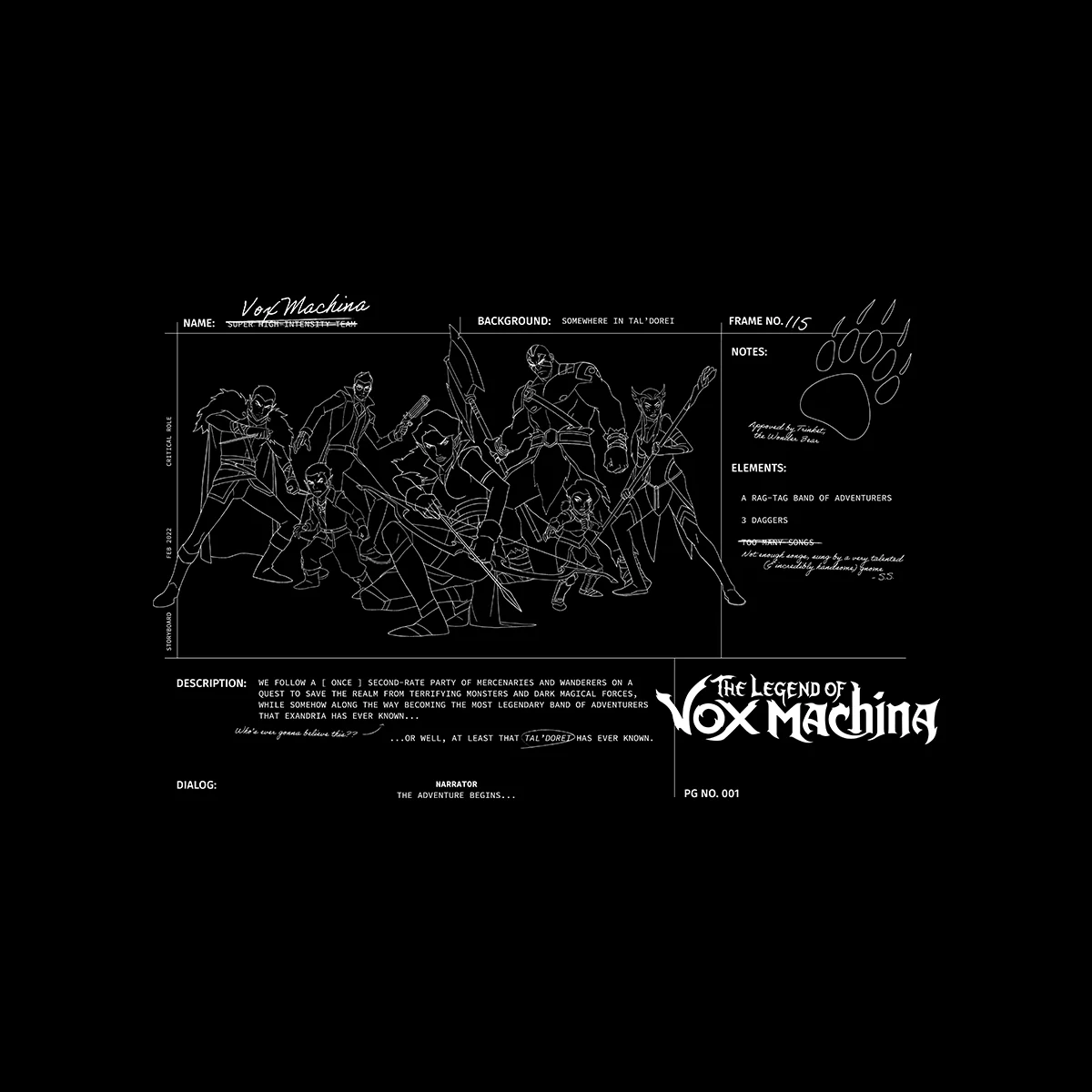 The Legend of Vox Machina T-Shirt - Image 3